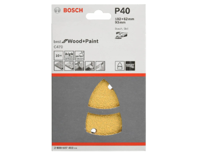Papiery ścierne BOSCH