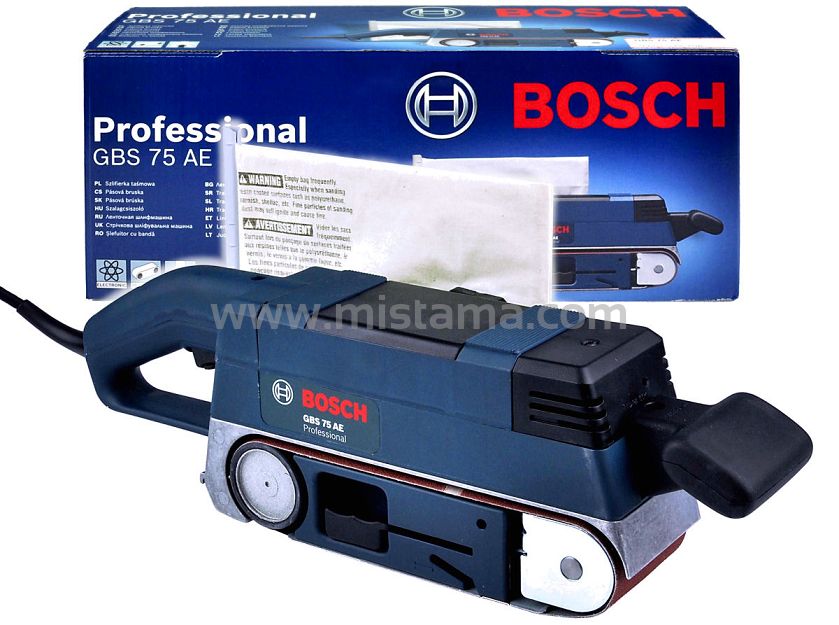 Szlifierka taśmowa GBS 75 AE BOSCH