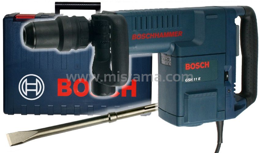 Młot udarowy GSH 11 E BOSCH + walizka + dłuto