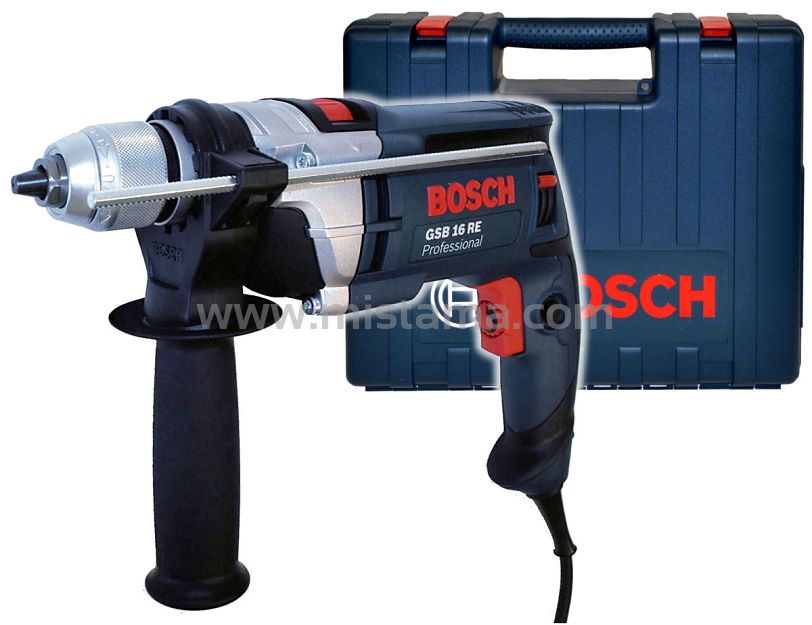 Wiertarka udarowa GSB 16 RE BOSCH + walizka