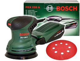 Szlifierka mimośrodowa PEX 220 A BOSCH