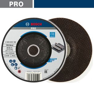 Tarcza korundowa 125/6,0mm BOSCH (do szlifowania stali)