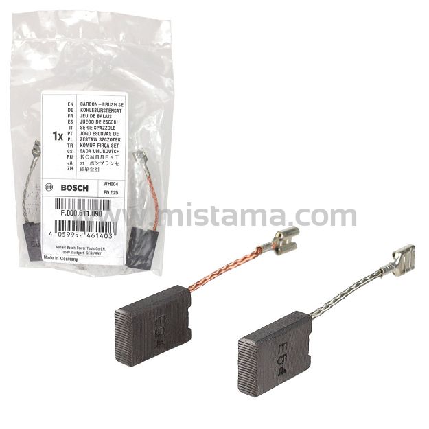Szczotki węglowe do szlifierki GWS 22, GWS 24-230, GWS 25, GWS 26-230 BOSCH