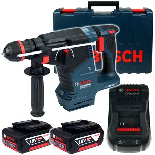 Młotowiertarka GBH 187-LI ONE CHUCK BOSCH 2x4,0Ah + walizka