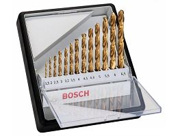 Zestaw 13 wierteł HSS-TIN do metalu ROBUST Line BOSCH