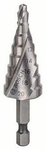 Wiertło stopniowe 4-20 mm HSS BOSCH z chwytem 6-kątnym