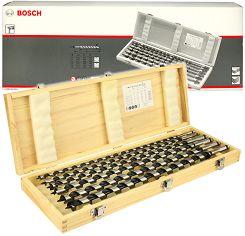 Zestaw 6 wierteł krętych do drewna w walizce BOSCH 