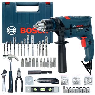 Wiertarka udarowa 600W GSB 600 RE BOSCH + walizka + osprzęt