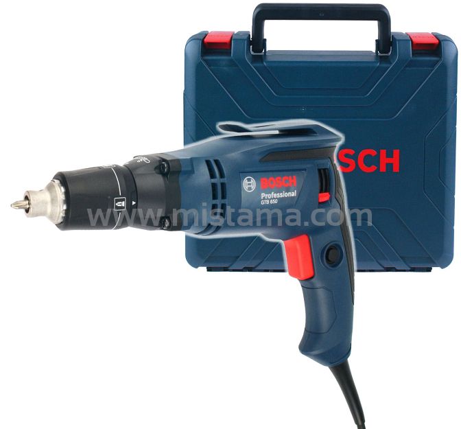 Wkrętarka sieciowa GTB 650 BOSCH do płyt GK