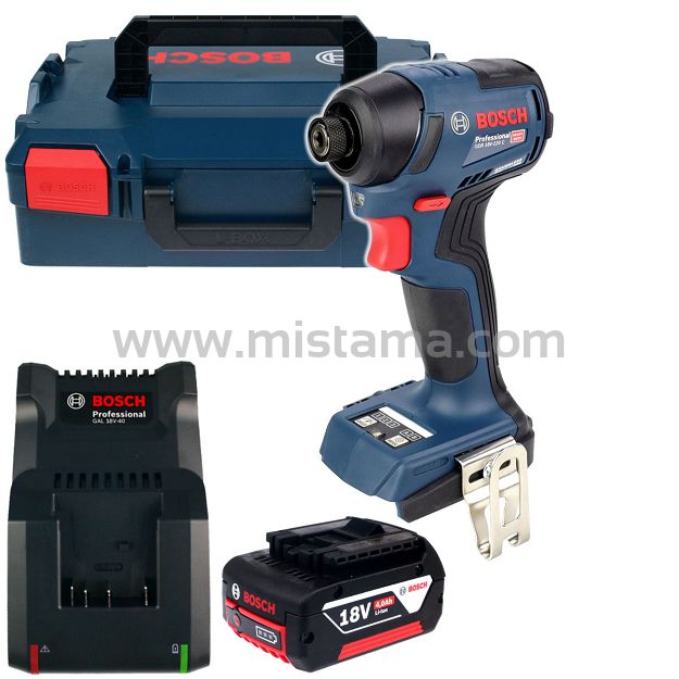 Klucz udarowy GDR 18V-220 C BOSCH 1x4,0Ah L-BOXX