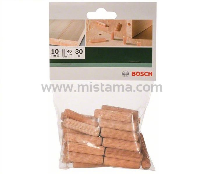 Kołki montażowe 10/40mm BOSCH (30 sztuk)