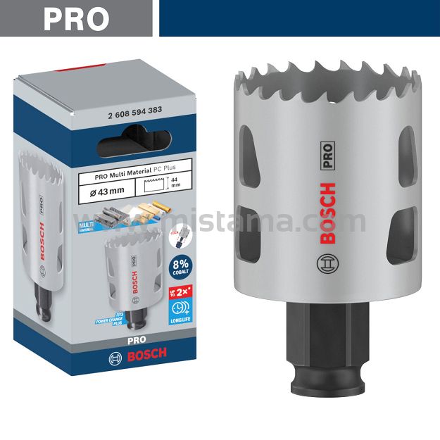 Piła otwornica 43mm Multi-Material BOSCH PRO