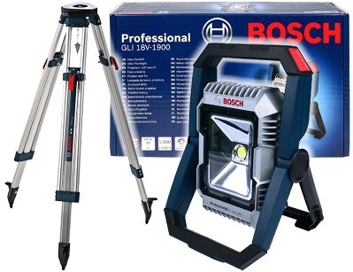 Lampa akumulatorowa GLI 18V-1900 BOSCH + statyw