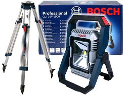 Lampa akumulatorowa GLI 18V-1900 BOSCH + statyw