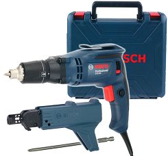 Wkrętarka sieciowa GTB 650 BOSCH do płyt GK + magazynek GMA 55