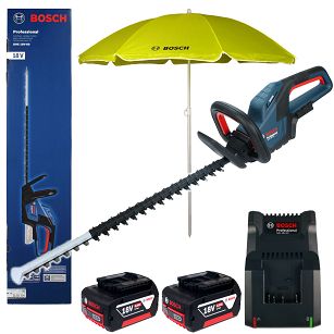 Sekator 18V GHE 18V-60 BOSCH 2x4,0Ah
