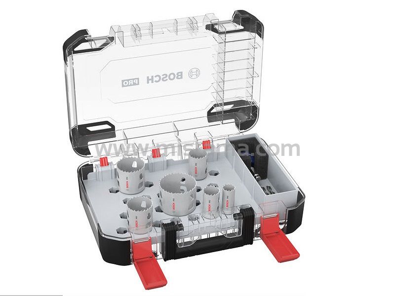 Zestaw 6 otwornic PRO Multi-Material BOSCH + osprzęt + walizka (NOWOŚĆ!)