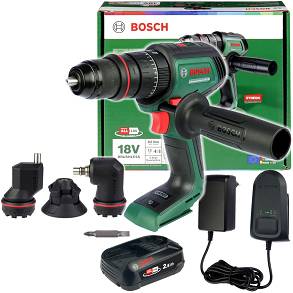 Wkrętarka ADVANCEDIMPACT 18V-80 BOSCH BEZSZCZOTKOWA 1x2,5Ah + 4 uchwyty