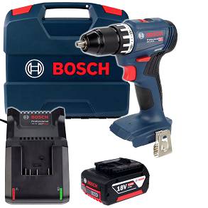 Wkrętarka 45Nm GSR 18V-45 BOSCH 1x4,0Ah BEZSZCZOTKOWA