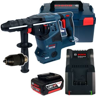 Akumulatorowy młot GBH 18V-28 CF BOSCH L-BOXX 1x5,0Ah