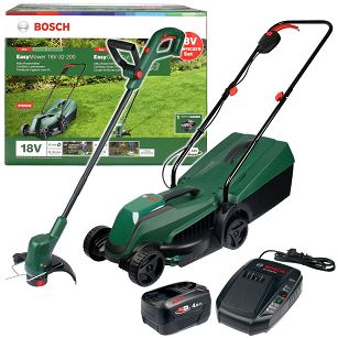 Kosiarka akumulatorowa 18V EASYMOWER + podkaszarka EASYGRASSCUT BOSCH 1x4,0Ah