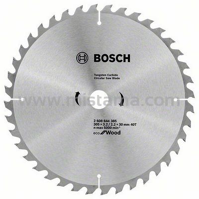 Tarcza pilarska 305/30mm Eco for Wood BOSCH (40 zębów)