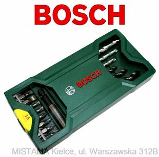 Zestaw X-LINE 15 szt. wierteł i końcówek BOSCH