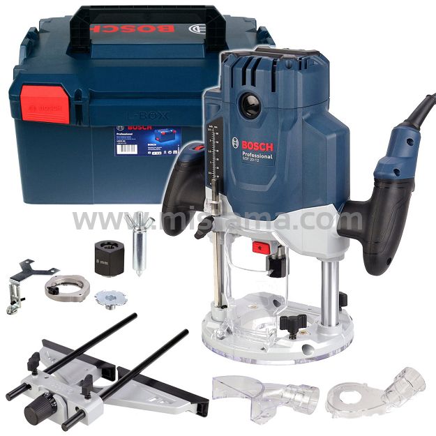 Frezarka górnowrzecionowa 2000W GOF 20-12 BOSCH L-BOXX