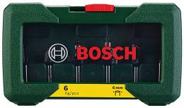 Zestaw 6 frezów HM 6mm BOSCH