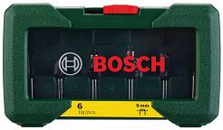 Zestaw 6 frezów HM 6mm BOSCH