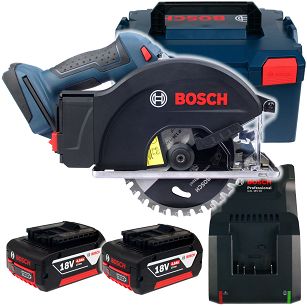 Pilarka do metalu GKM 18V-50 BOSCH 2x4,0Ah L-BOXX