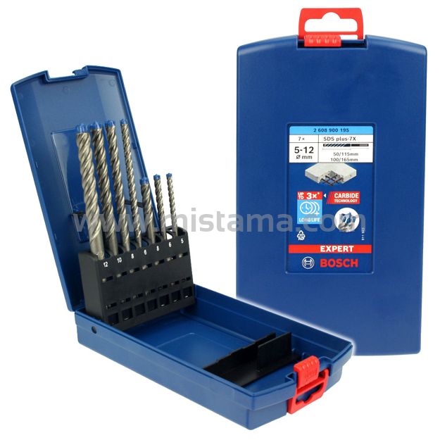 Zestaw 7 wierteł SDS-Plus-7X BOSCH EXPERT 