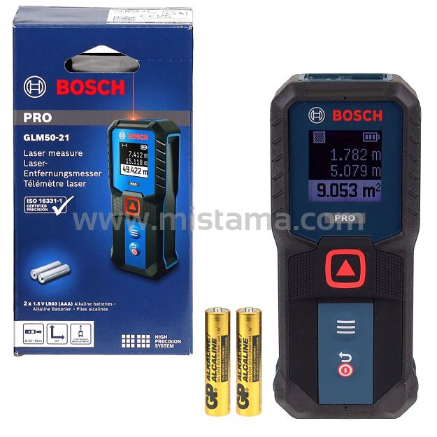 Dalmierz laserowy GLM 50-21 BOSCH zasięg 50 metrów