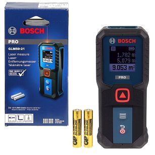 Dalmierz laserowy GLM 50-21 BOSCH zasięg 50 metrów
