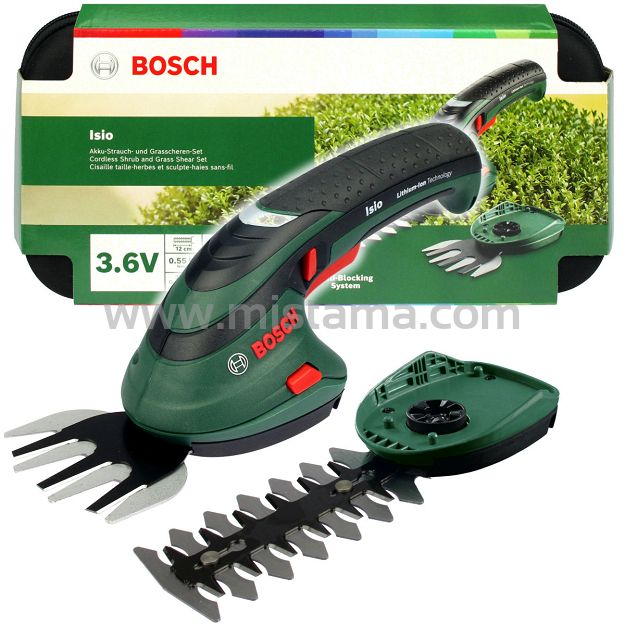 Nożyce ISIO 3 BOSCH + 2 noże + pokrowiec