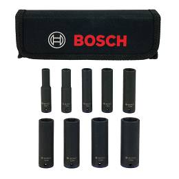Zestaw 9 nasadek udarowych 1/4" IMPACT CONTROL BOSCH