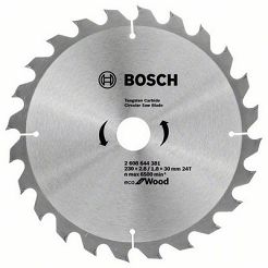Tarcza pilarska 230/30mm Eco for Wood BOSCH (24 zęby)