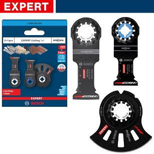 Zestaw 3 brzeszczotów do GOP i PMF BOSCH EXPERT (Starlock)