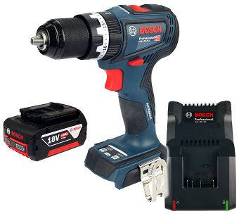 Wkrętarka z udarem GSB 18V-90 C BOSCH 1x4,0Ah