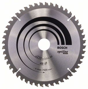 Tarcza pilarska 210/30mm Optiline Wood BOSCH (48 zębów)