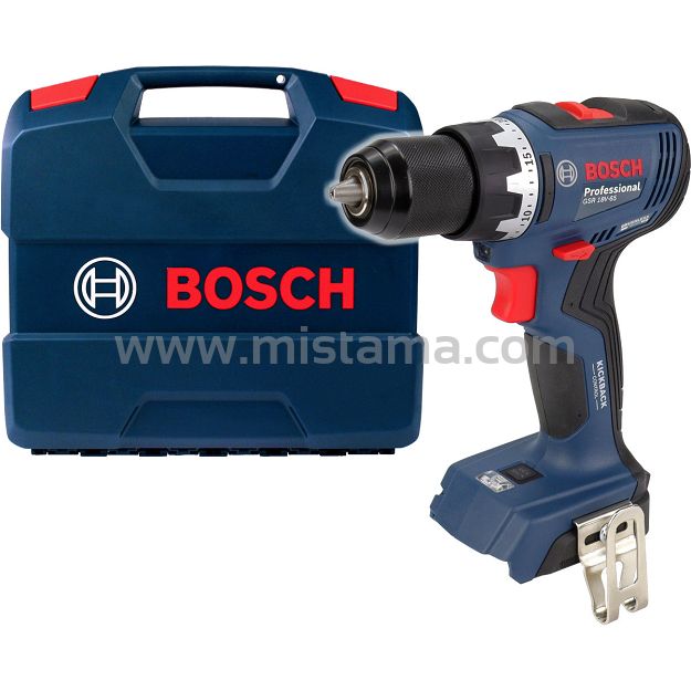 Wkrętarka 63Nm GSR 18V-65 BOSCH (korpus) + walizka