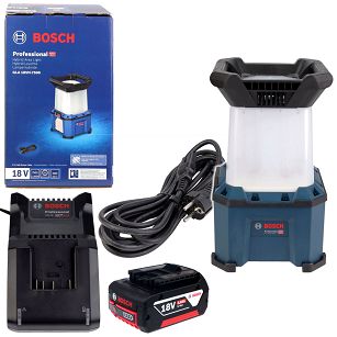 Lampa akumulatorowa 360° 18V 230V GLA 18VH-7500 BOSCH 1x4,0Ah