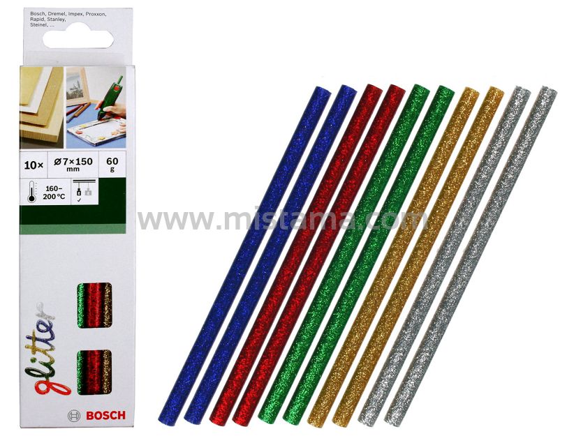 Brokatowe sztyfty kleju 7mm PKP BOSCH (10 sztuk)