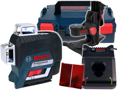 Laser krzyżowy GLL 3-80 C BOSCH L-BOXX + BM1