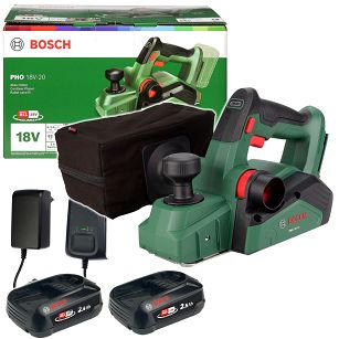 Strug akumulatorowy PHO 18V-20 BOSCH 2x2,5Ah