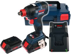 Klucz udarowy GDX 18V-200 C BOSCH 2x4,0Ah L-BOXX