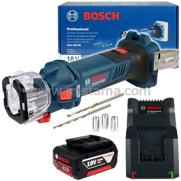 Szlifierka wysokoobrotowa GCU 18V-30 BOSCH 1x5,0Ah