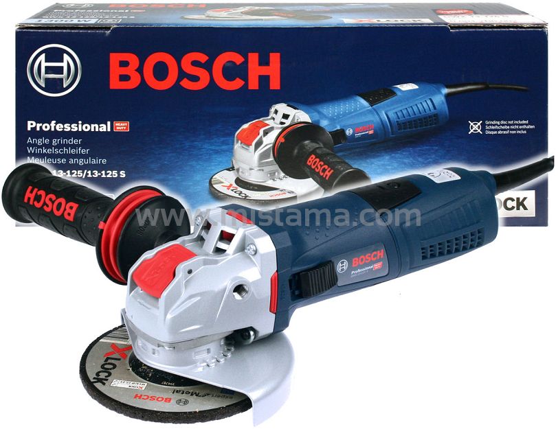 Szlifierka kątowa 1300W GWX 13-125 S BOSCH X-LOCK