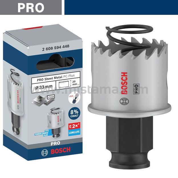 Piła otwornica 33mm Sheet Metal BOSCH PRO