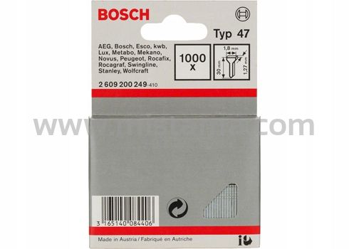 Gwoździe 30 mm TYP 47 BOSCH Professional